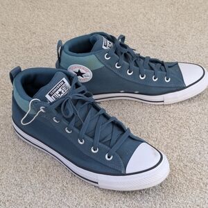 Converse High-Top Sneakers in Blue